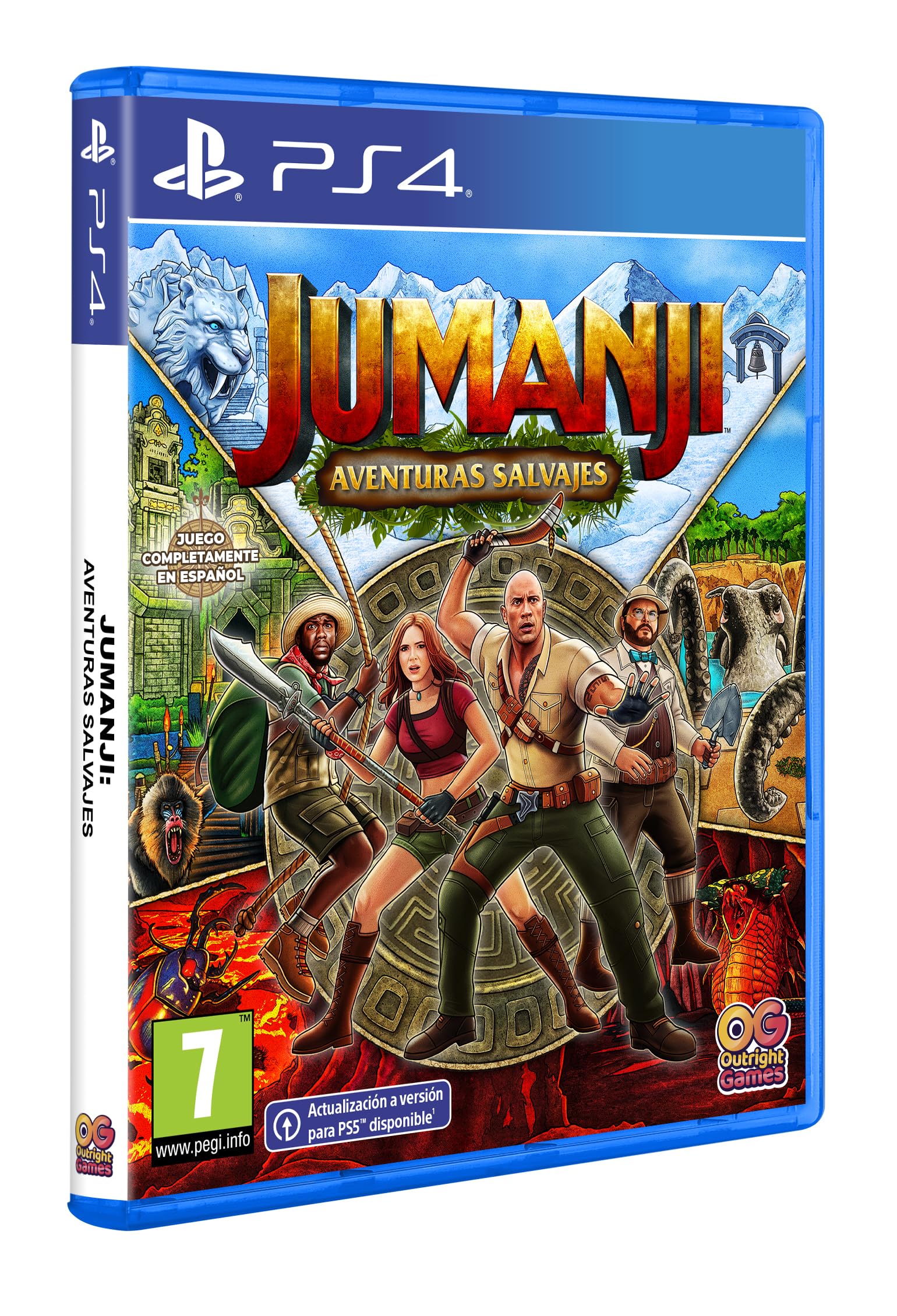 Outright Games Jumanji Aventuras Salvajes Outright Games Jumanji Aventuras Salvajes